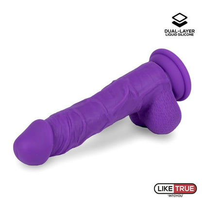 LIKETRUE Realistischer Dildo, Lila