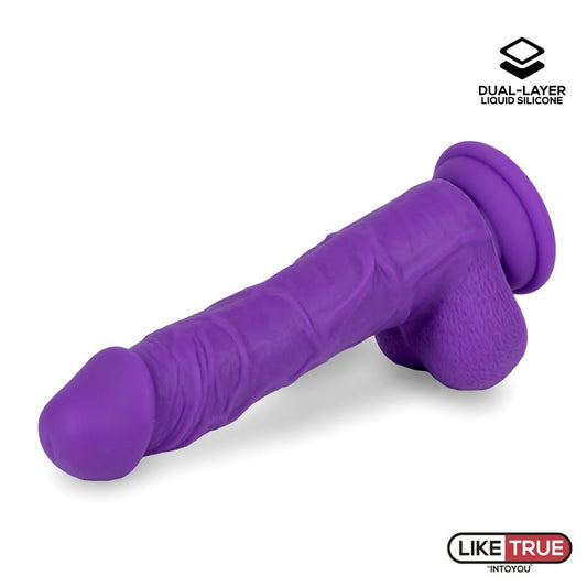 LIKETRUE Realistischer Dildo, Lila